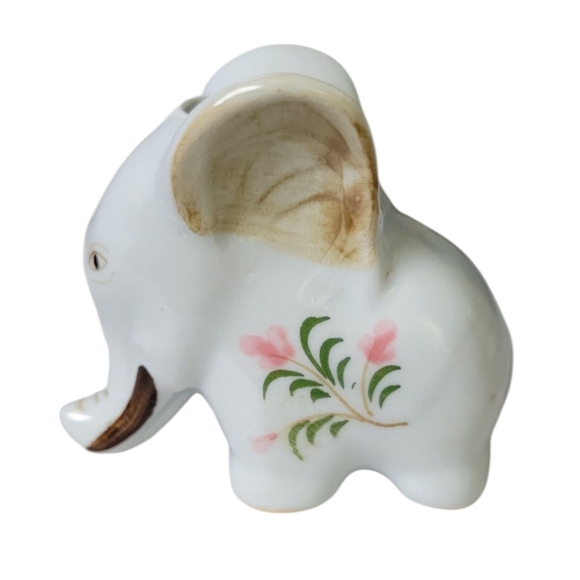 VINTAGE MCM ELEPHANT POSY VASE - Picture 4 of 8